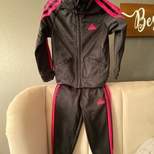 Addidas Track Suit Toddler Girl